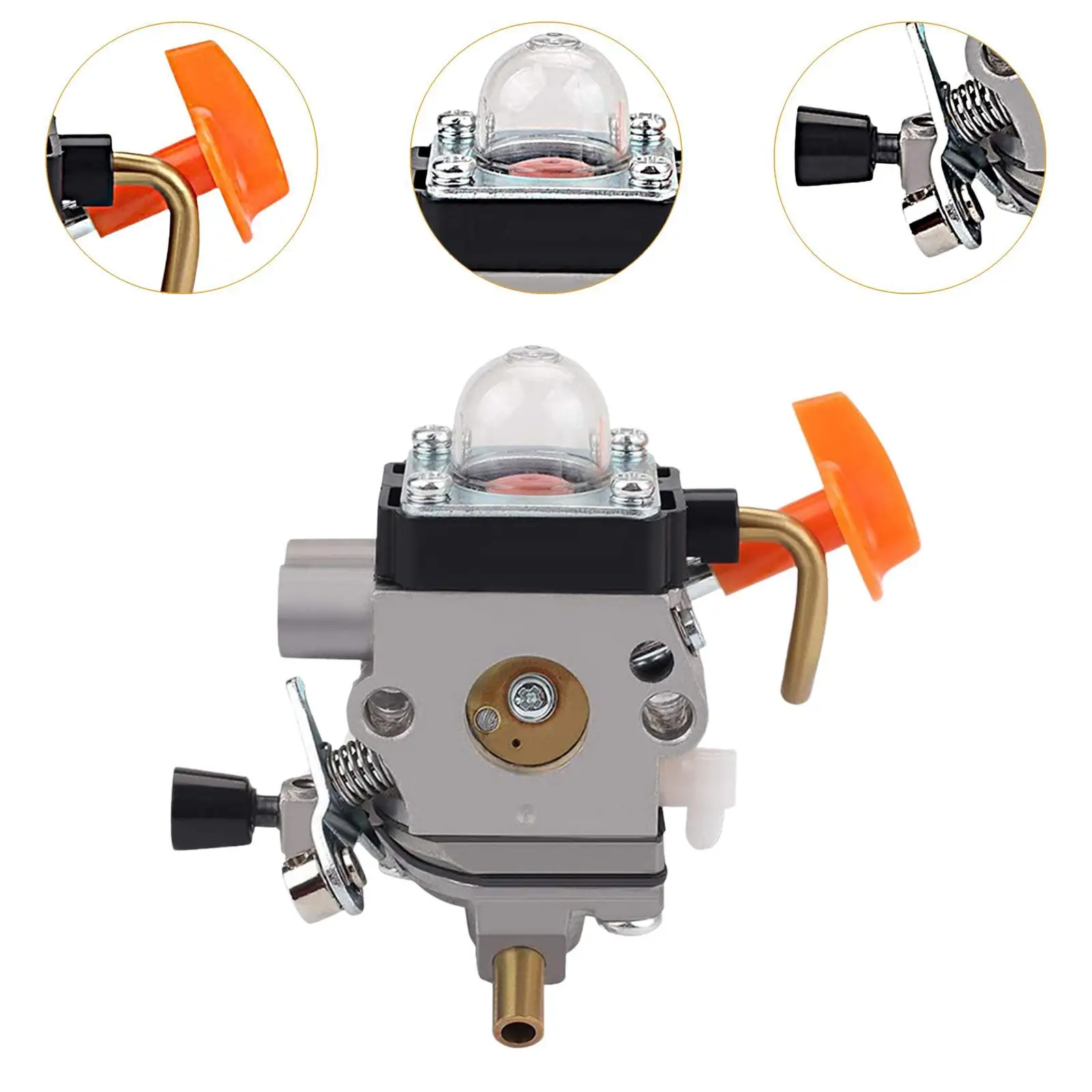 기화기, 견고한, 금속 수리, 교체, 카브, FS110 C1q-s131 FS87 FS90R C1q-s174 트리머용 정원 도구 액세서리