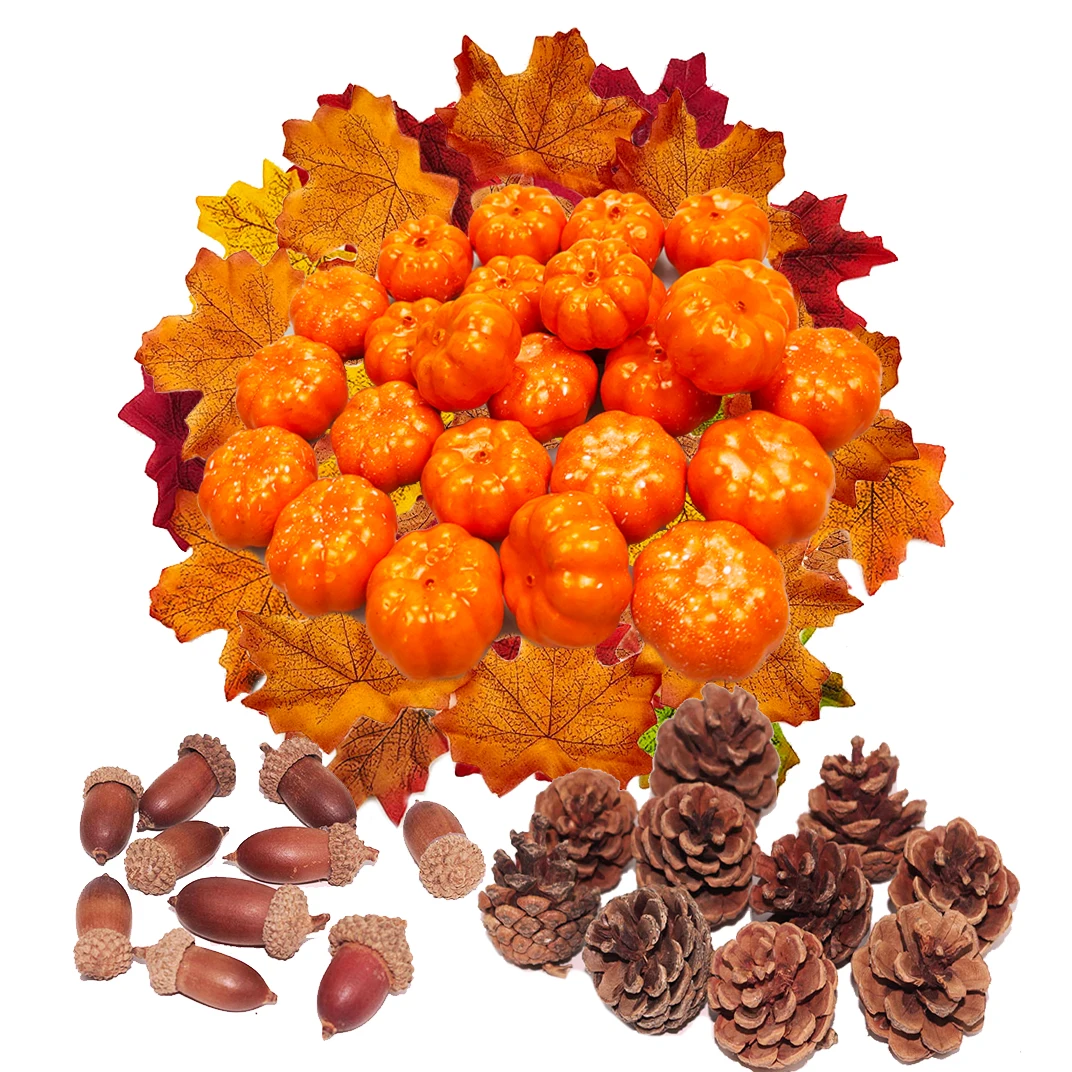 artificial pumpkin decoration Halloween Artificial Pumpkin Decoration Foam Simulation Fake Mini Pumpkin Halloween Party Decoration for Home Diy Craft Supplies