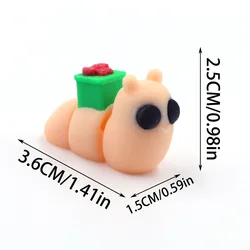 Whimsical 3D Printed Animal Figurine Ornaments - Durable & Fun Party Decor (Gift - snail)