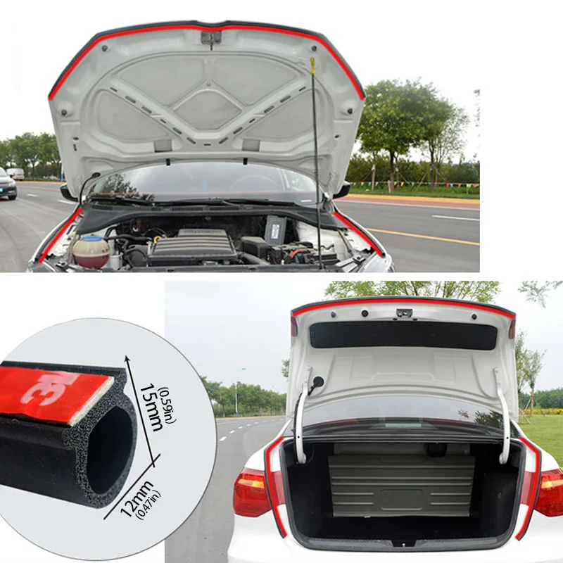 車のドアウィンドウウェザーストリップシールベルト Compatible With Civic 2016 2017 2018 2019 4個入り 車用  ウィンドウウェザーストリップシールベルトトリムシーリングストリップゴム ホンダシビックセダン 2016-2019 ウィ Compatible With  Civic 2016 2017 2018 2019 ... Compatible With Civic 2006-2019 防水圧力ストリップ サンルーフシール トリムモールディング シーリン