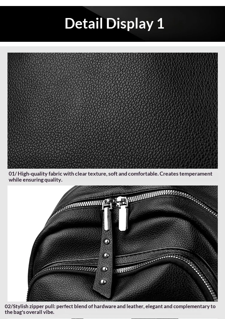 Tagesrucksack für Damen, Laptop-Rucksäcke, Schultasche mit mehreren Taschen für Mädchen im Teenageralter, großer Outdoor-Reiserucksack – Detail 11