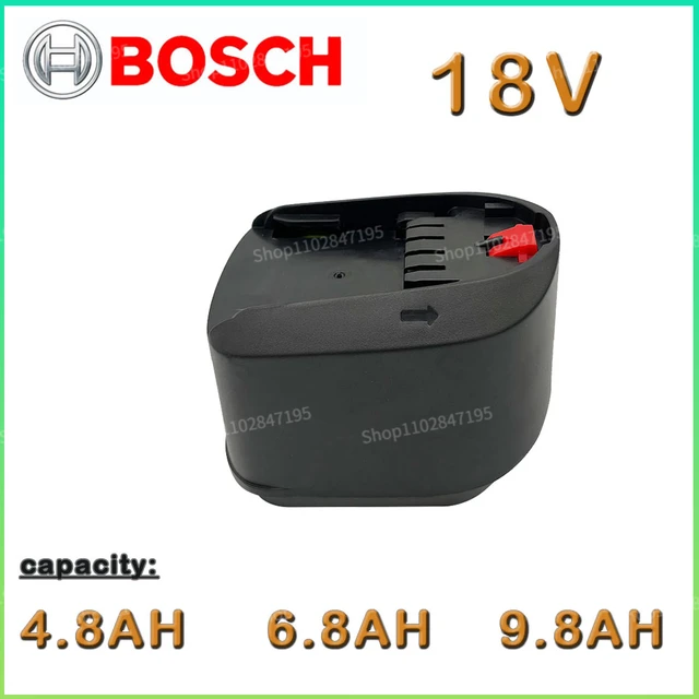 9.8Ah Li-ion Battery for Bosch 18V Type C Power Tools AHS48LI, PSB 18  LI-2,PST 18 LI,PSR18LI-2 fit Charger AL1810CV, AL1830CV - AliExpress