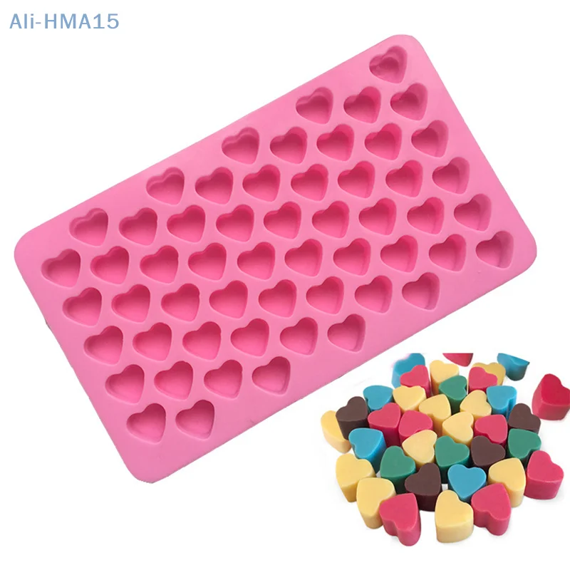 

Mini Heart Mold Silicone Ice Cube Tray DIY Chocolate Fondant Mould 3D Pastry 100% Brand New With Great Quality.