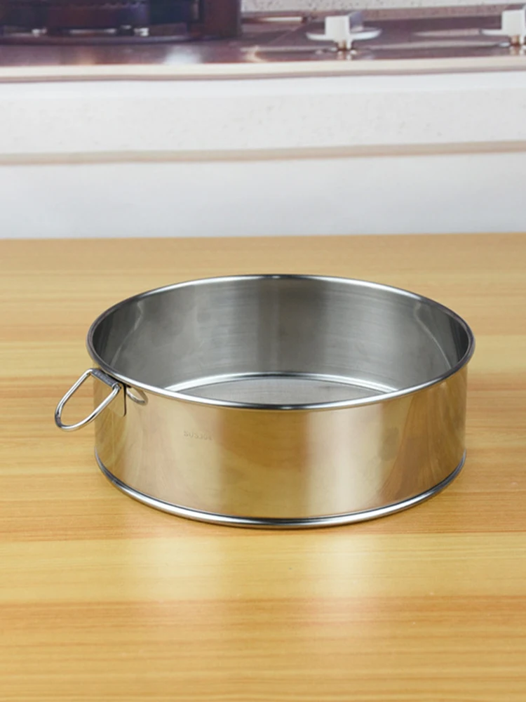 Professional round stainless steel sieve 60 meshes