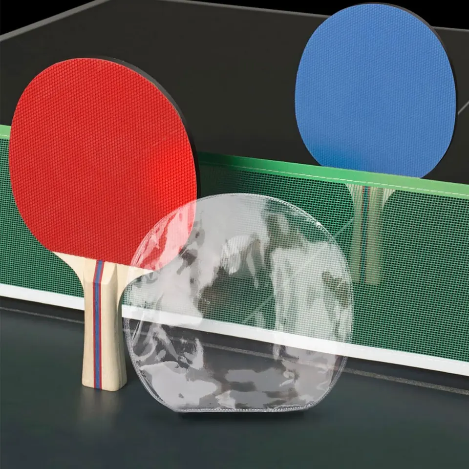 Pellicola Protettiva Per Racchette Ping Pong - Adesiva, Trasparente, Anti Polvere - Foto 8