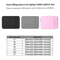 Laptop Sleeve Bag 11 12 13 14 15 15.6 17 inch PC Cover For MacBook Air Pro Retina Xiaomi HP Dell Acer Notebook Computer Case - Image 6