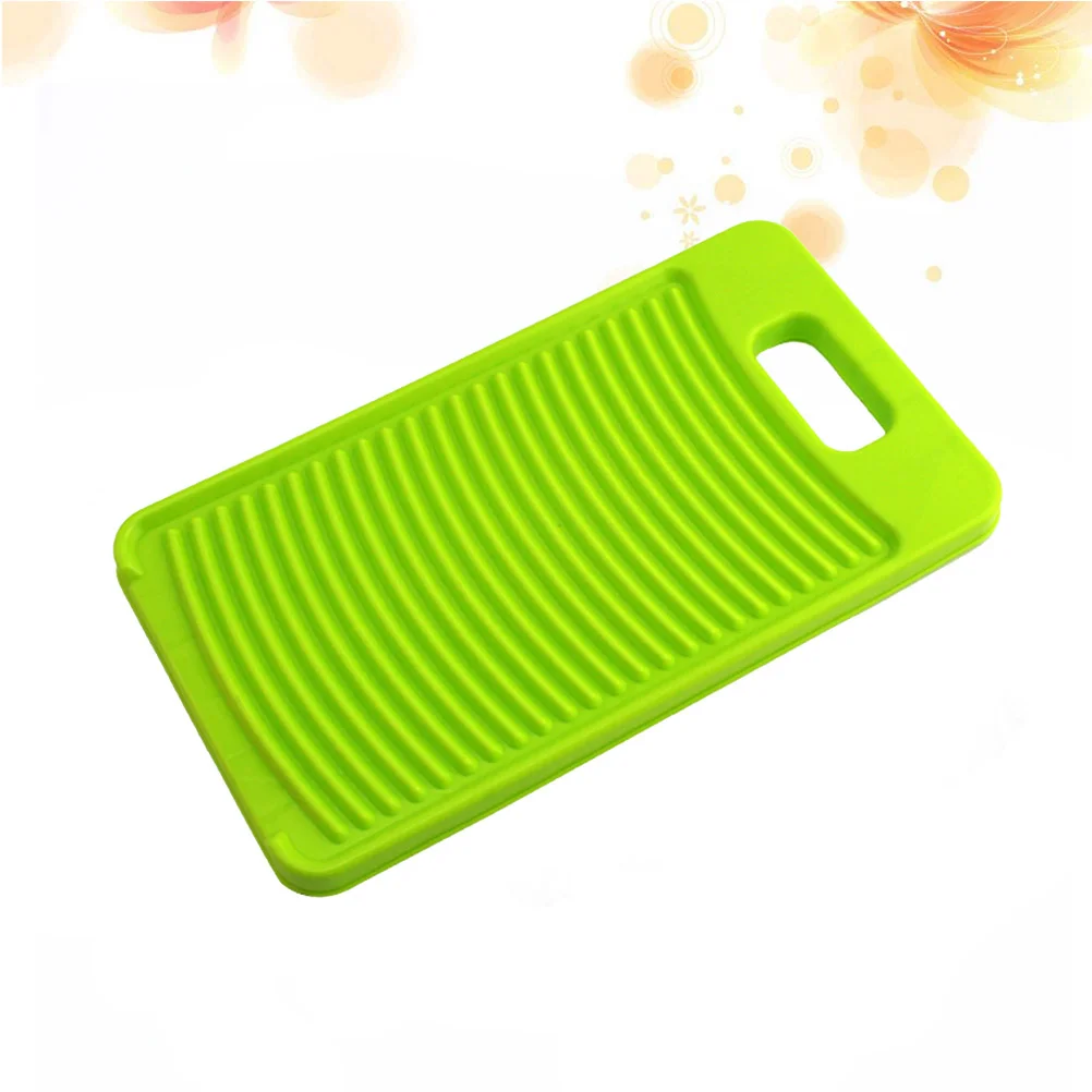 Portable Durable Washboard Laundry Board Hand Scrubboards Cleaning Supplies Plastic Bright Color Design Mini Clothes Washer Home