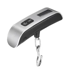 Digital LCD Portable Luggage Scale - 110lb/50kg Capacity (Hook 50Kg)