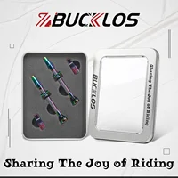 BUCKLOS – Valve Tubeless pour vélo de route et de montagne, 40MM 44MM 55MM 60MM, Valve Presta, mamelon de pneu de haute qualité, accessoires vtt 6