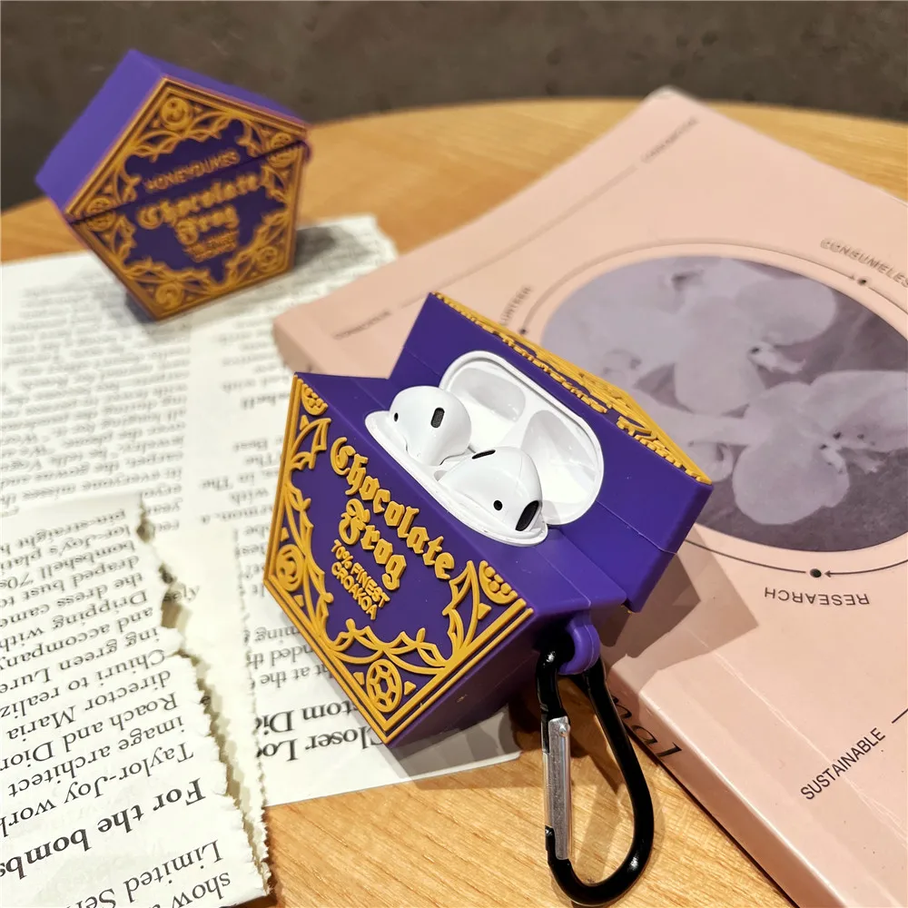 Magic Style Case For Airpods pro2 Generation 2022 Protect Cover Earset Accessories For Airpod 3 2 1 Creative magic badge Gift 3D