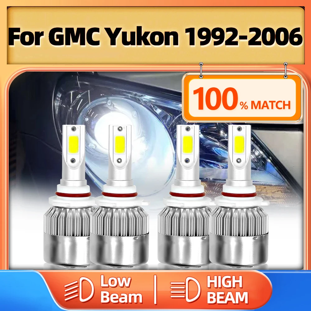 

240W Led Lamp 40000LM Led Car Lights HB3 9005 HB4 9006 Led Headlight Bulbs For GMC Yukon 1992-2000 2001 2002 2003 2004 2005 2006
