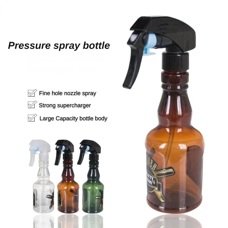 280ML Retro Hairdressing Spray Bottle Salon Barber Refillable Empty Spray Water Bottle Atomizer Hair Salon Supplies Tools 1200 pcs retro stickers divider tabs stick sticky annotation pad supplies reading markers page sticker flags annotating