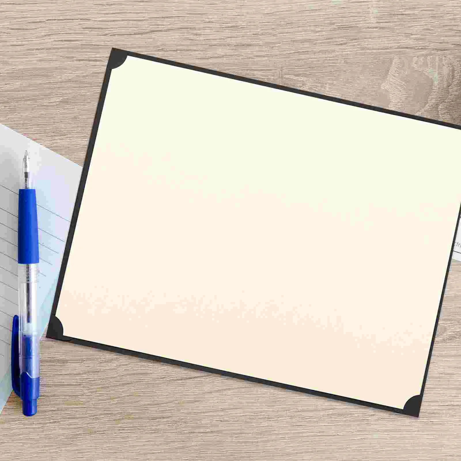 인쇄 가능한 필기 가능한 빈 종이 인증서 A4 졸업장 용지, 문자 없음, 10 개