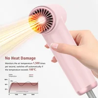 2025 nouveau Mini sèche-cheveux Portable, sèche-cheveux haute puissance à grande vitesse, moteur sans balais avec 110000 tr/min pour adultes et enfants 2