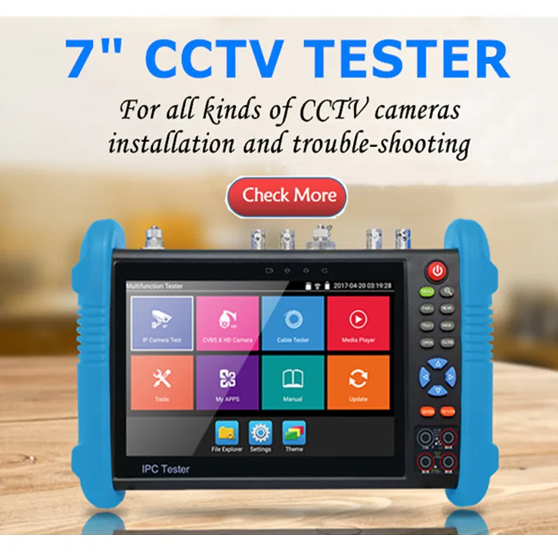 CCTV Tester タッチスクリーン