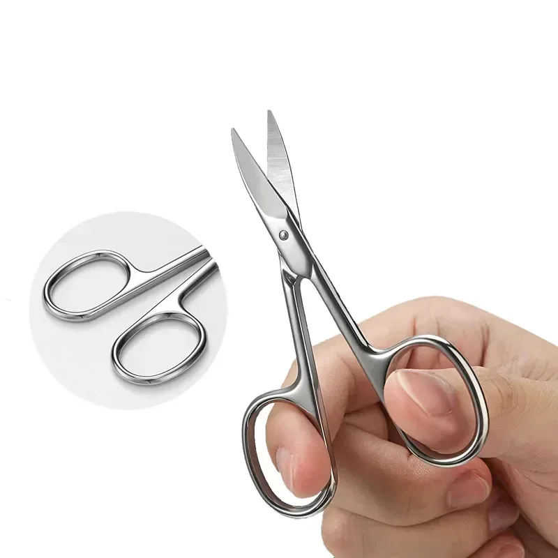 Makeup Manicure Medical Cutter Nail Tools Beauty Accessories Surgical Small Nose Cut Steel Professional Scissors Hair Eyebrow 5