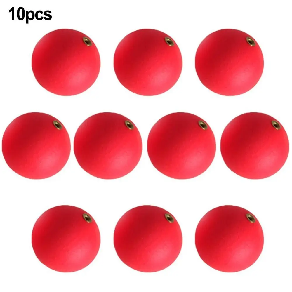 10Pcs Buoyancy Balls 20mm-30mm Buoyancy Foam Floating Ball Fishing Accessories for Saltwater Freshwater Fishing