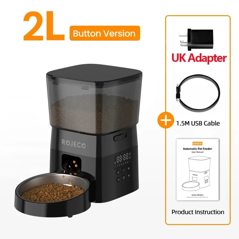 Black with UK Plug