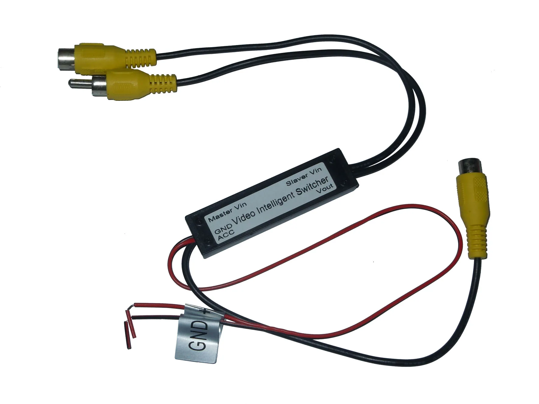 

Car Video Two in One Out Conversion Line Camera Reversing Image Driving Recorder AV Video Switching Line