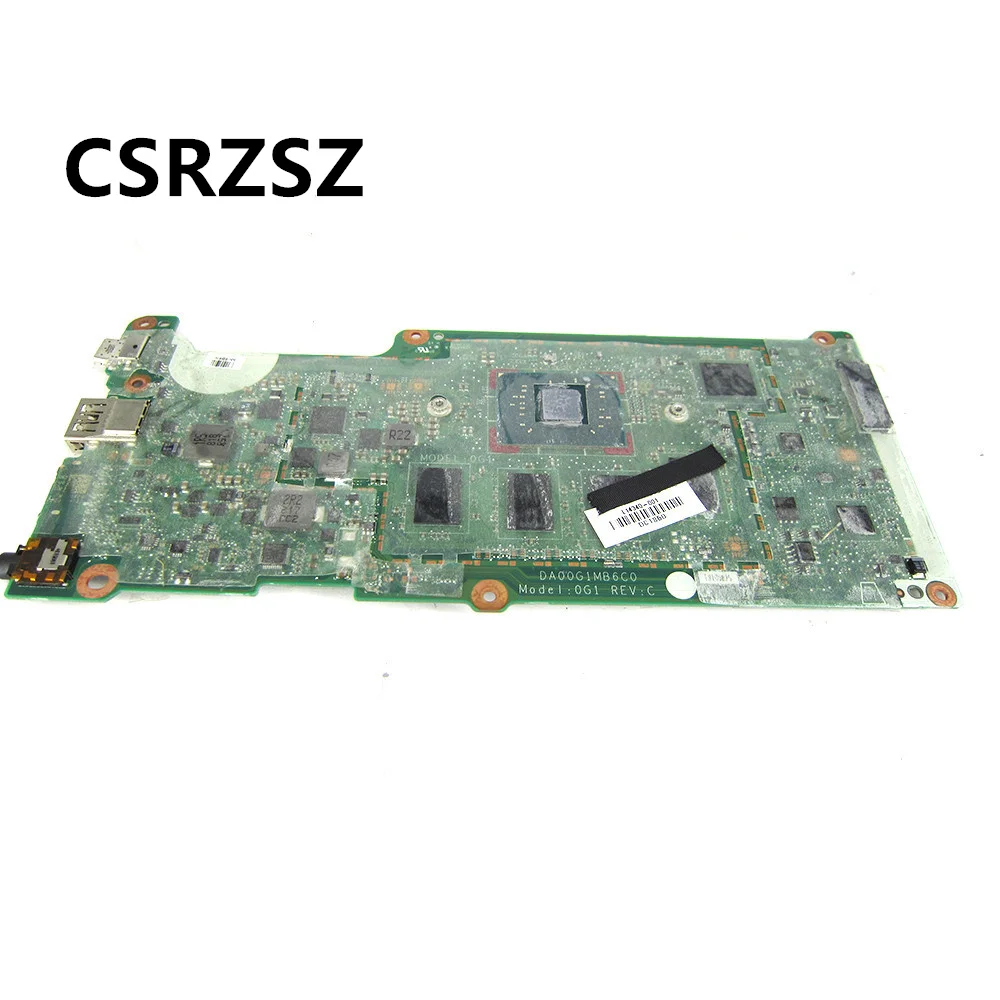 

CSRZSZ For HP Chromebook 14 G5 14-CA Laptop motherboard with N3350 CPU 4GB RAM L14340-001 DA00G1MB6C0 Test work well