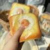 Big Fried Egg Toast Squishy Slow Rising Big Thick Egg Bread Squishy Slow Rebound Squeeze Toy Anti Stress Release Hand Relax Toy 6