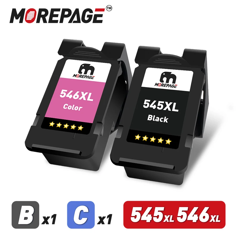 545XL Ink Cartridge Replacement For Canon 545 546 XL Compatible Pixma MG3053 MX490 MX494 MX495 Printer PG545 CL546