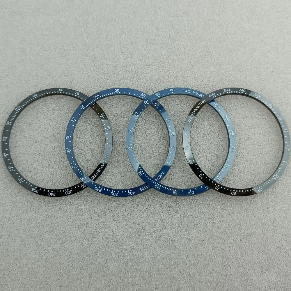 Premium Ceramic Flat Watch Bezel Insert - Replacement Ring