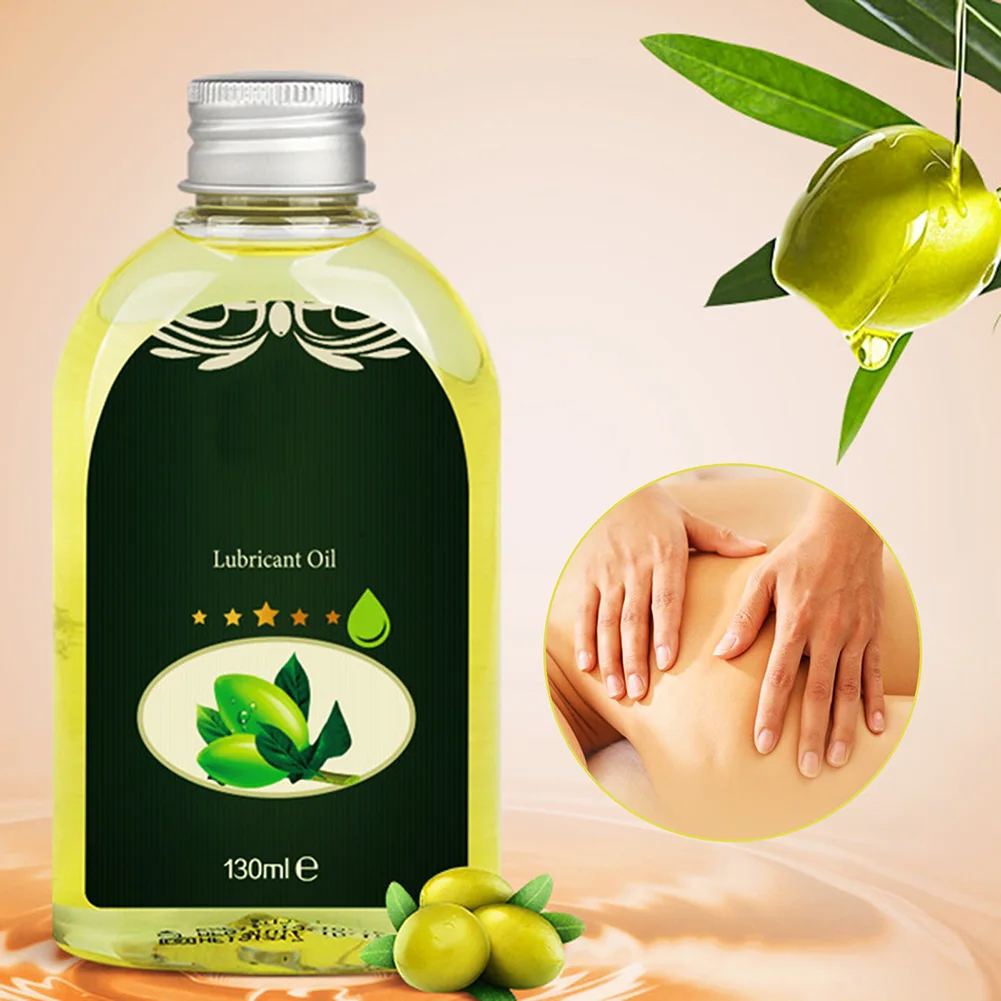 Olive Lubricant Massage Oil Scented Erotic Lubricant Oil Soothing Relax Body Lubricant