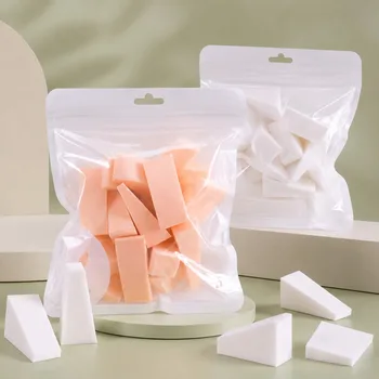 Set da 20/10 Pezzi di Spugne Triangolari Morbide per Trucco, Fondotinta, Correttore, Crema e Polvere, Strumento Cosmetico per Sfumare