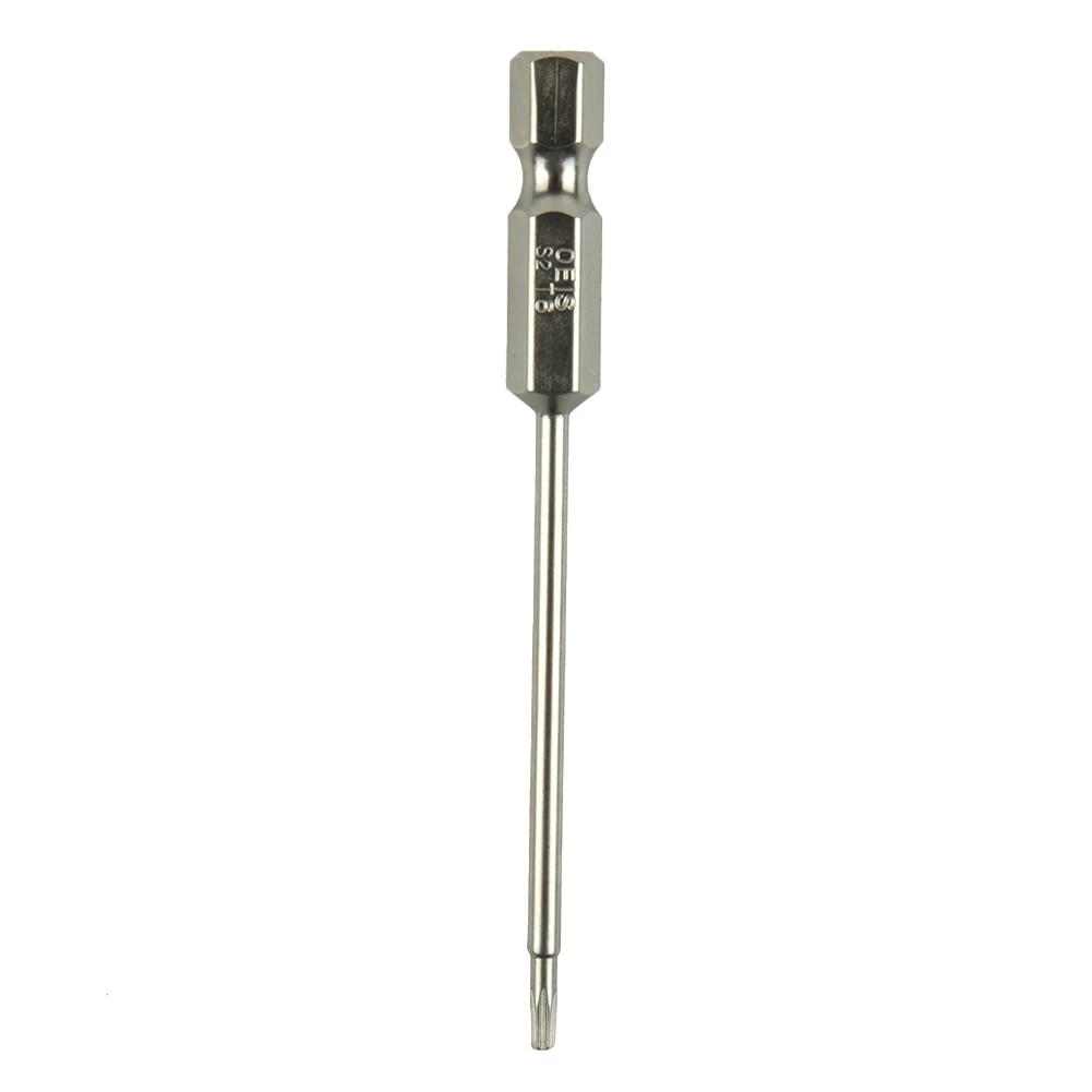 

Accessories Household Workshop Equipment Screwdriver T6-T40 75mm Alloy Steel Exact Screw Unscrew Hollow Torx Bit