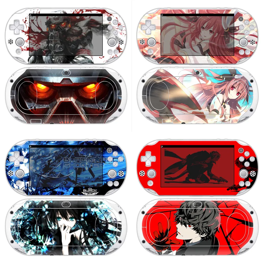 Stile Di Disegno Della Decalcomania Del Vinile Accessori Del Gioco Per Psp Vita 2000 Autoadesivo Della Pelle