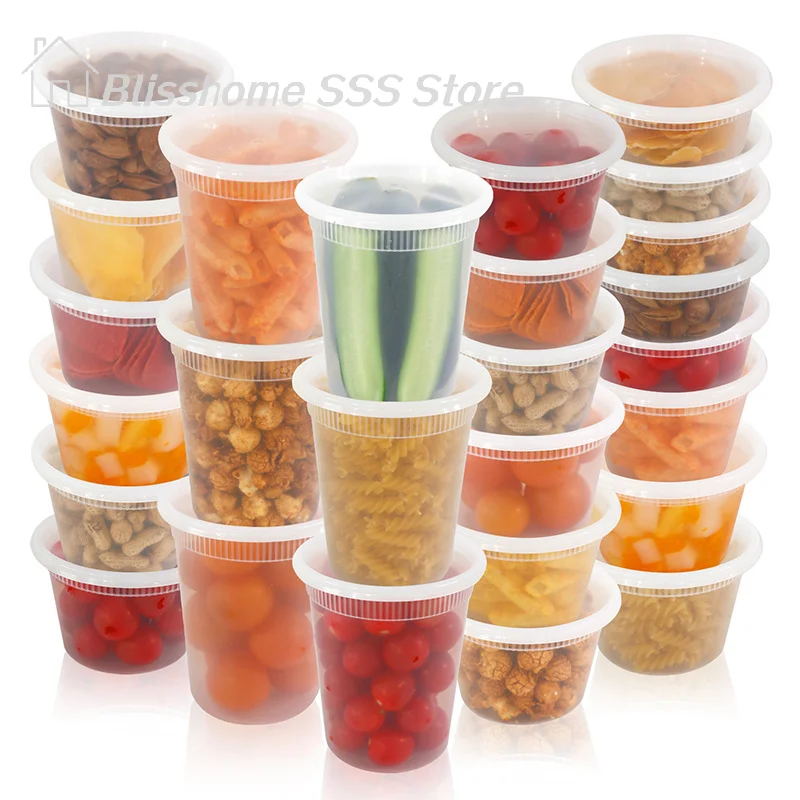 10-Piece Leakproof Food Storage Container Set with Lids