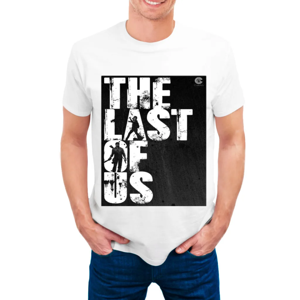 thumbnail image 1 of Camiseta de manga corta con cuello redondo y nueva camiseta de verano para hombre de The Last Of Us, 1 of 5