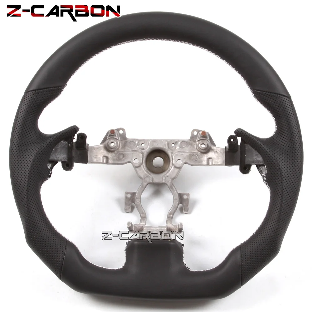 

Full Leather Steering Wheel Perforated Leather And Smooth Leather For G37
