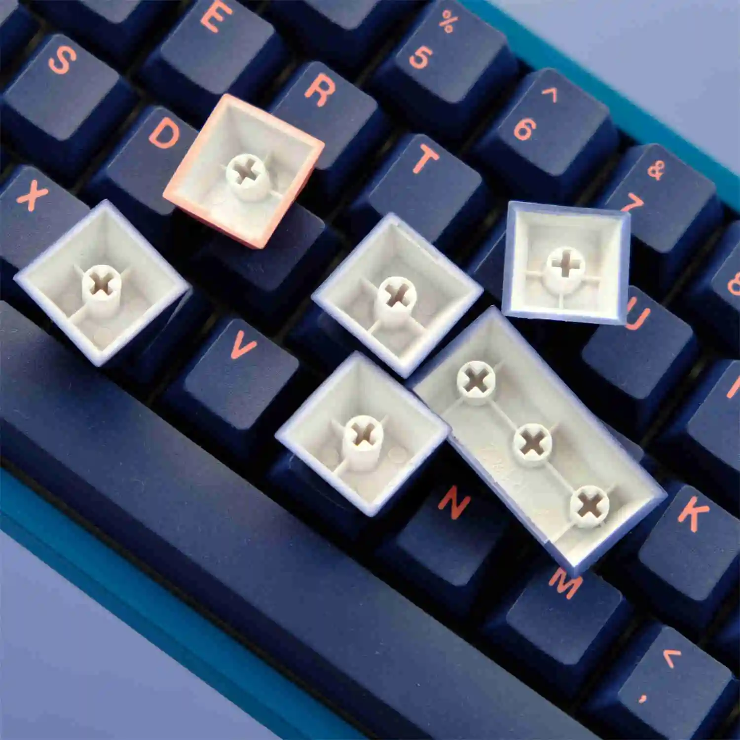 Ref Corante Sublimação Perfil Cereja para Keyq1 q2 Anne Anne Ghpoker Poker 129 Teclas Conjunto - Imagem 4