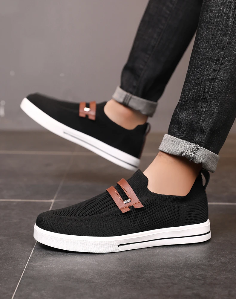 Herren Outdoor-Freizeitschuhe, bequeme rutschfeste Skateboard-Schuhe, modische weiße Schuhe, Outdoor-Schuhe für Männer und Frauen – Detail 6