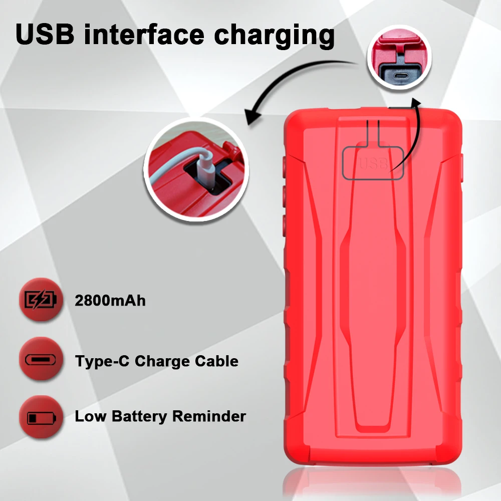 USB Rechargeable Smart Multimeter 6000 Counts TRMS Touch Screen Voltage Current Resistance NCV Measurement Electrical Instrument
