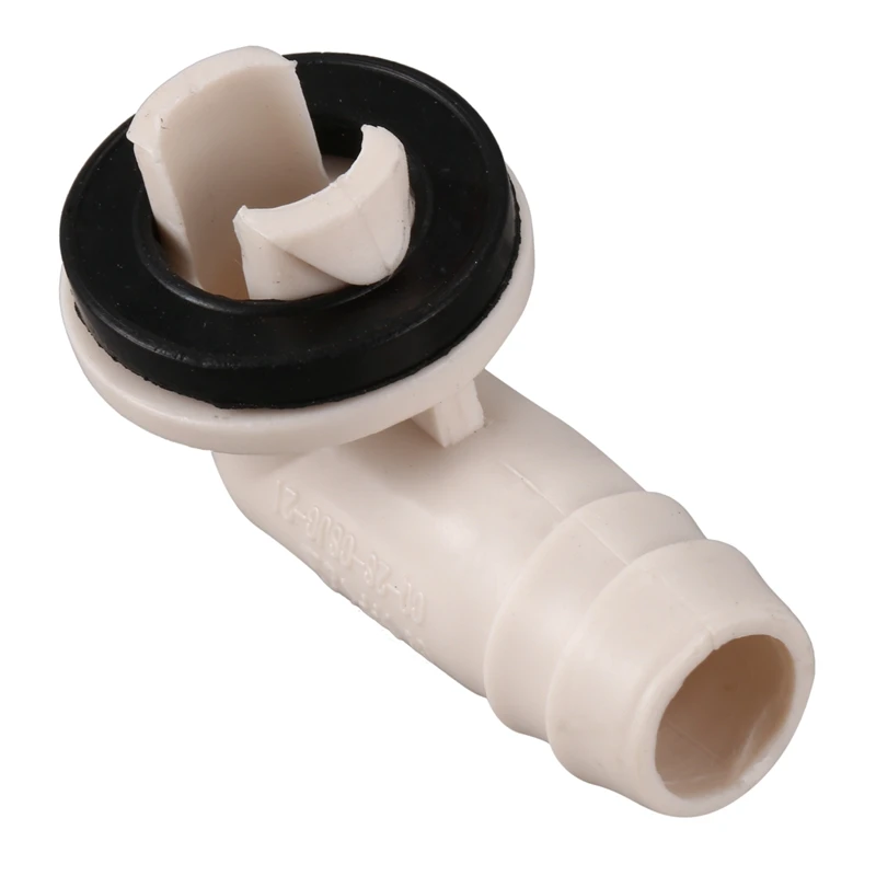 Air Conditioner Parts Air Conditioning Accessories Air Conditioner Ac Drain Hose Connector Elbow Fitting with Rubber Ring for Mini-Split Units and Window Ac Unit 3/5 Inch(15M