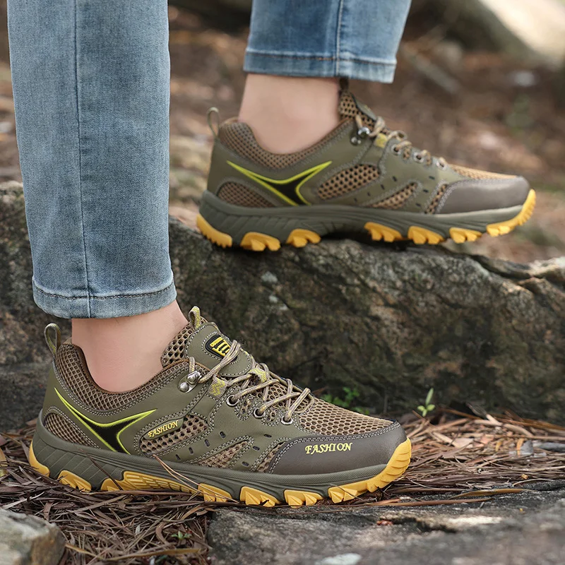 Men's Shoes Mesh Outdoor Hiking Shoes 4