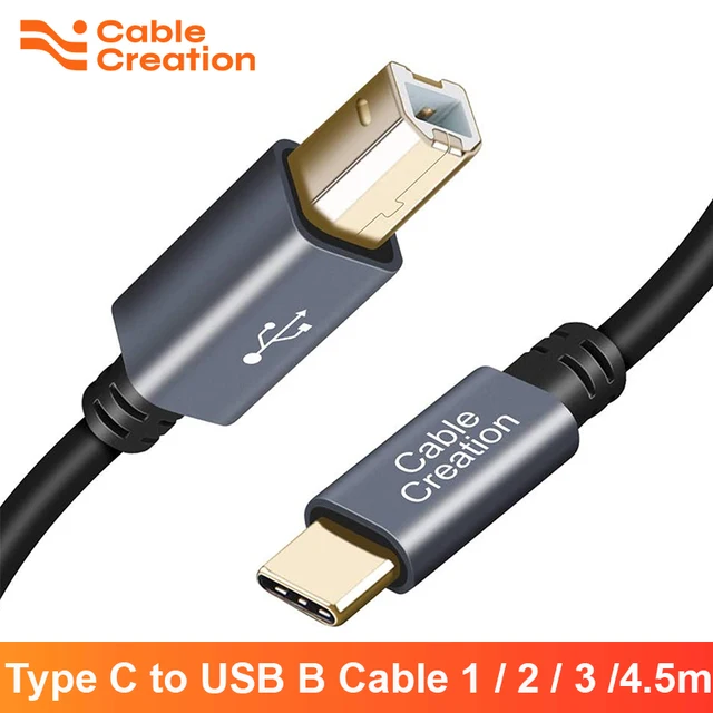USB-C의 미래: CableCreation Type-C to USB-B 프린터 케이블 리뷰