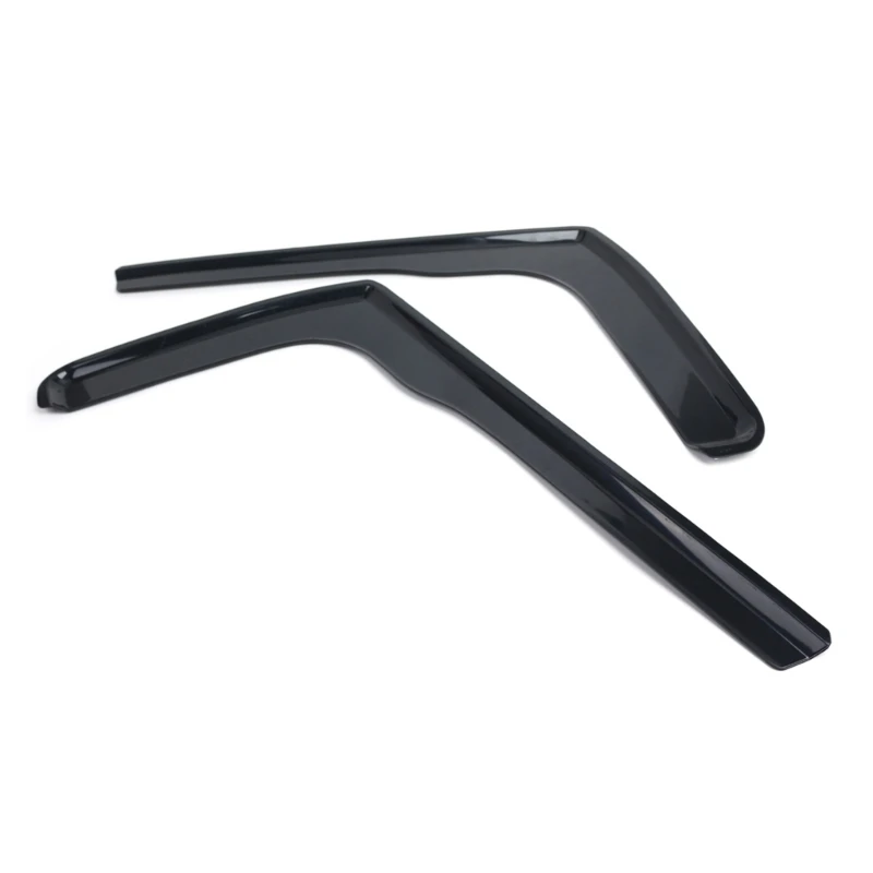 Side Window Wind Deflectors 1 Pair for TRANSIT MK8 2014-Up Exterior Mount Window Vent Visors Rain Guards Rain Shield GTWS