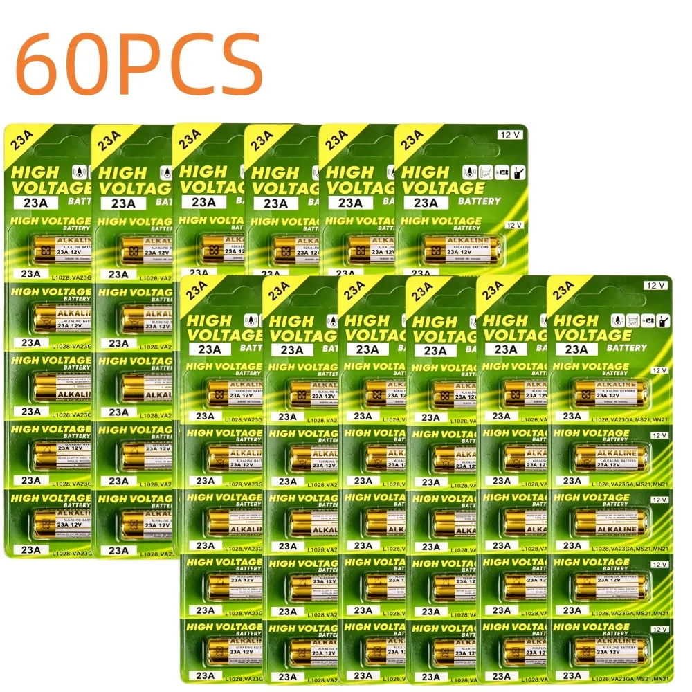 Premium Quality 12V Alkaline Battery for Remote Controls, Doorbells, Toys, and Flashlights