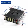 300W*2+600W TPA3255 Bluetooth Power Amplifier Board 2.1 Ch Class D USB Sound Card Subwoofer Theater Audio Stereo Equalizer Amp 6