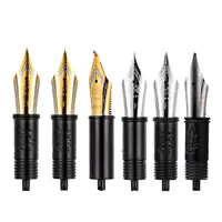 3PCSset NO.35 pen nibs #6 EF/F/M Replaced Fountain Pen Nib for Jinhao X350 X850 100 9036 9056 fountain pens school stationery 2