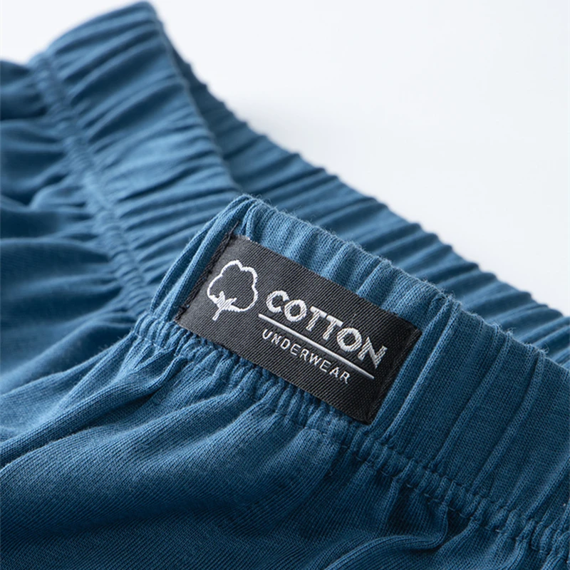 L-3XL Men's Panties Underpants Underwear Set Male Boxers Short Loose Aro Pajama Pants Casual Home Briefs Plus Size