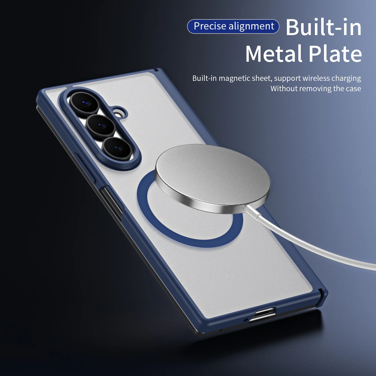 Luxury Business Magnetic Skin Feel Case - Shockproof Magsafe Axis Protection, Slim Fit Cover
