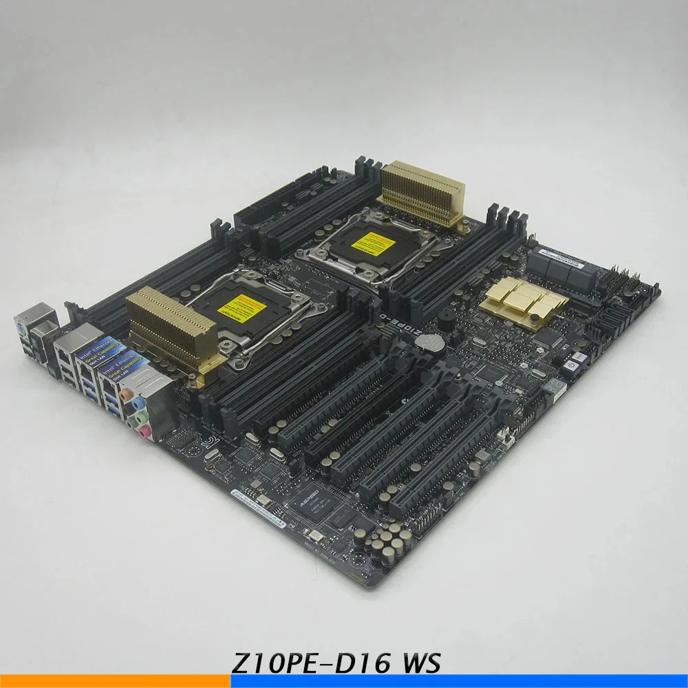 Workstation Motherboard For Asus Z10PE-D16 WS C610 X99 LGA2011-3 16*DDR4 IPMI 2.0 100% Testing Before Shipment 2 Workstation Motherboard For Asus Z10PE D16 WS C610 X99 LGA2011 3 16 DDR4 IPMI 2 0