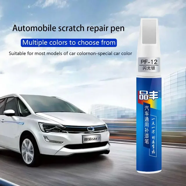Penna universale per riparazione graffi auto, 16 colori, penne per ritocco automatico, manutenzione e riparazione auto, rimozione trasparente dei graffi dell'auto, penne fai da te 4