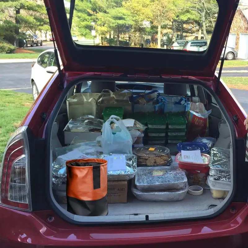 

Подвесная корзина для мусора, многофункциональная Водонепроницаемая подвесная корзина для хранения мусора в салоне автомобиля, аксессуары