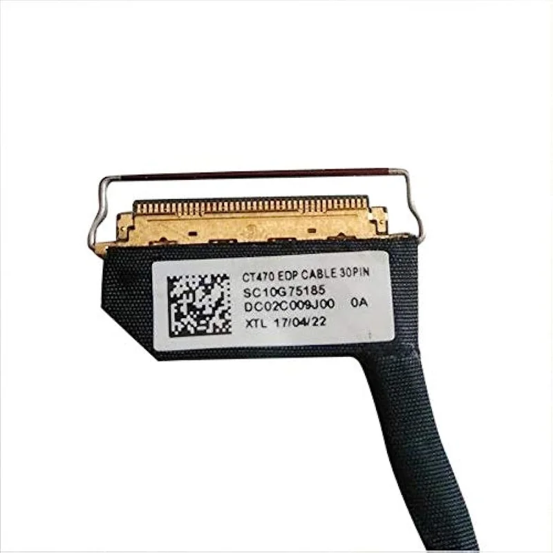 LCD EDP Video Screen Cable for Lenovo Thinkpad T470 (20HD 20HE 20JM 20JN) A475 (20KL 20KM) DC02C009J00 SC10G75185 00UR483 30pin